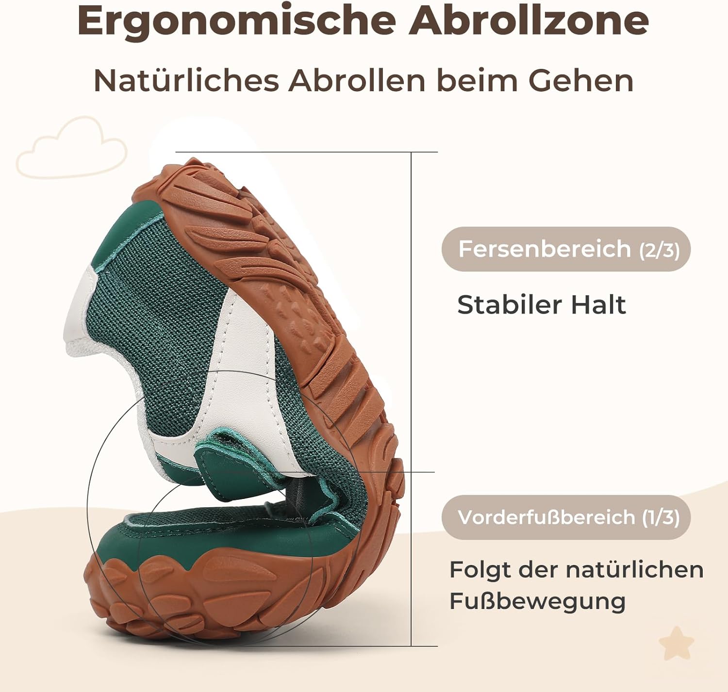 Thumbnail 5 de SAGUARO Kinder Barfußschuhe – Leicht, mit breiter Zehenbox und Zero-Drop-Sohle, Gr. 25-36