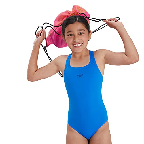 Thumbnail 6 de Speedo Girl's Endurance+ Medalist Swimsuit | Bondi Blue, 11-1211-12