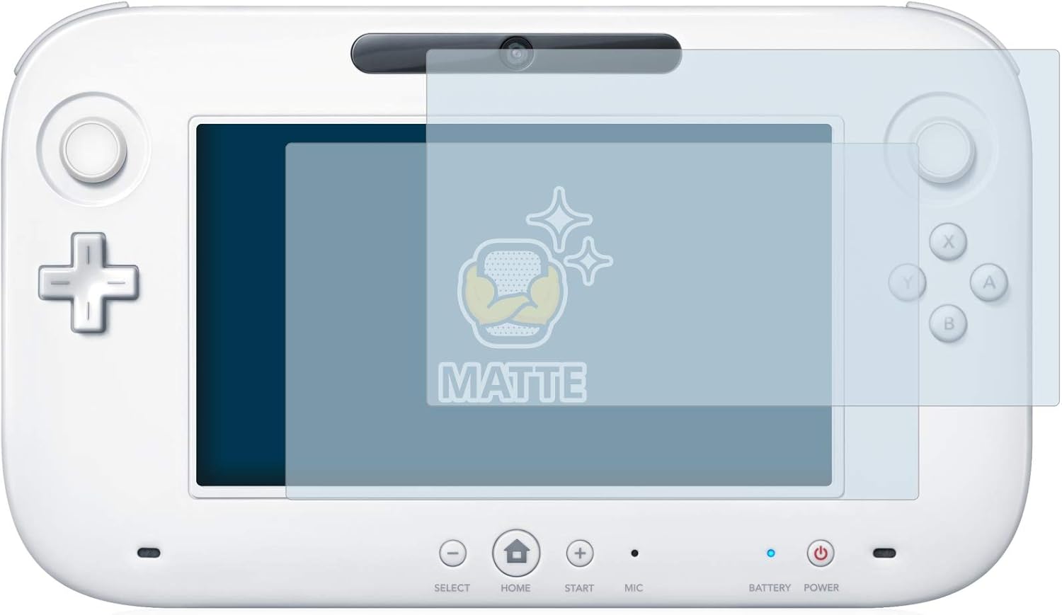 Thumbnail 1 de brotect Screen Protector Anti-Glare for Nintendo Wii U GamePad (2 Pack) – Matte, Oil & Fingerprint Resistant