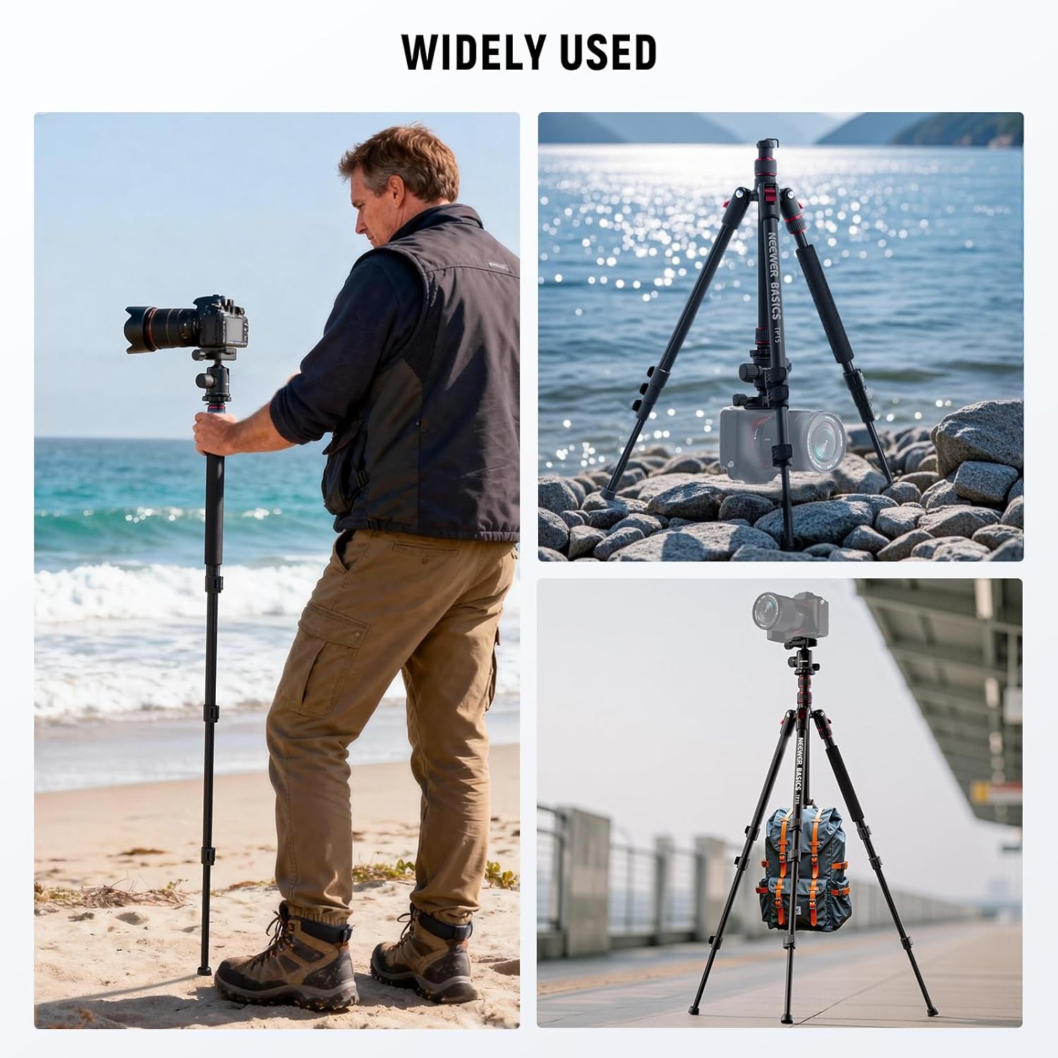 Thumbnail 6 de NEEWER TP15 71" Camera Tripod for DSLR