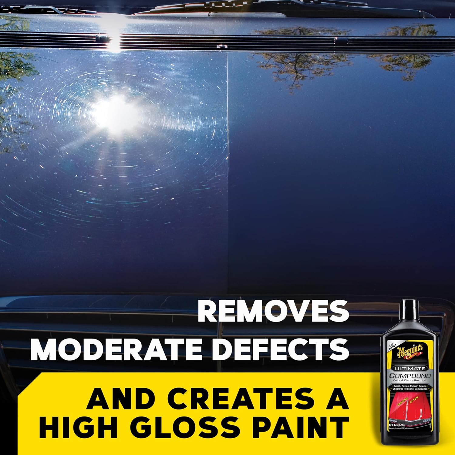 Thumbnail 3 de Meguiar's Ultimate Compound Colour & Clarity Restorer G17216EU — 450ml for Hand or Machine Polisher