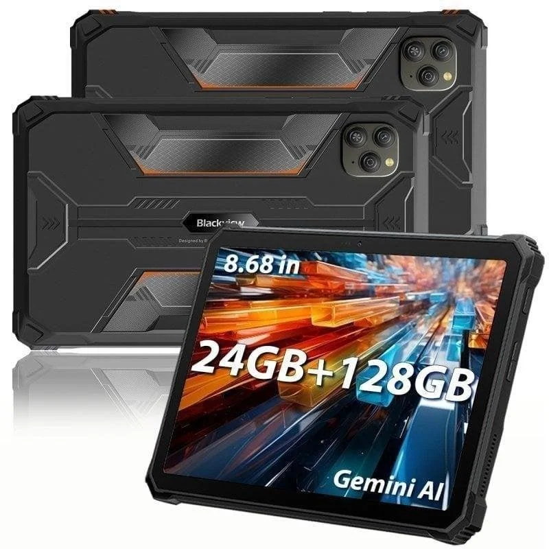 Thumbnail 3 de Blackview Active 5 WiFi + 4G rugerizada naranja (8,68", 6GB/128GB)