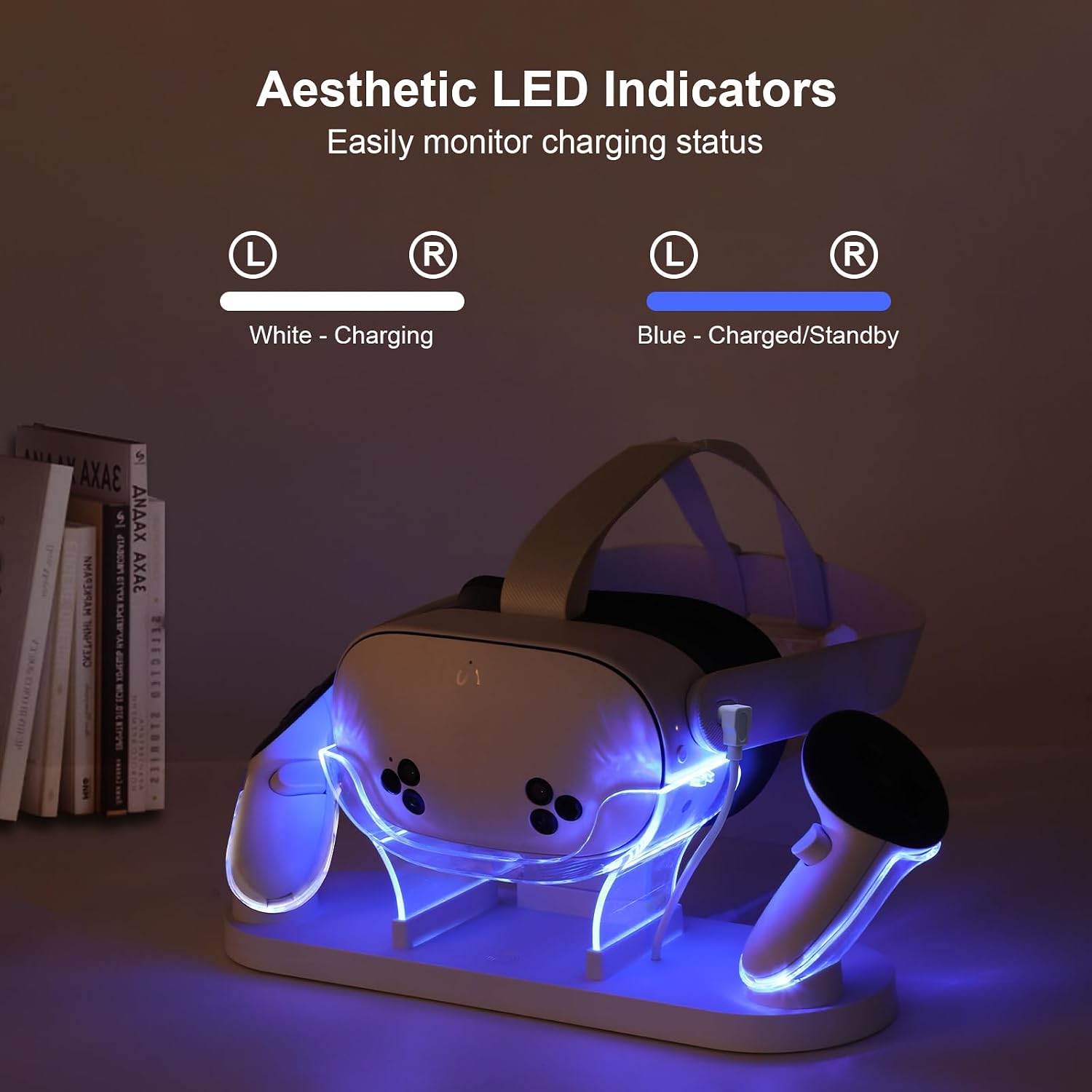 Thumbnail 6 de Growalleter Charging Dock for MetaQuest 3S