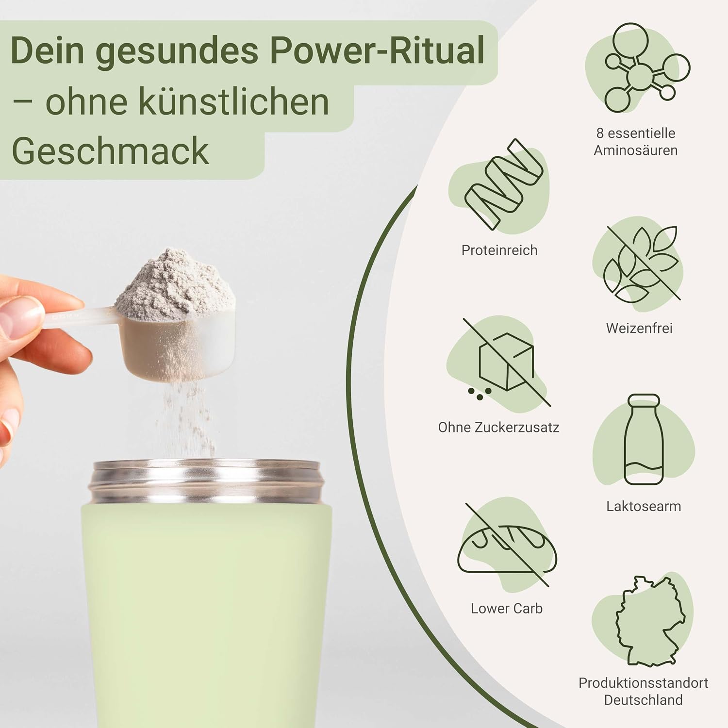 Thumbnail 3 de for you Power Eiweiß-Pulver Vanille 2x750 g