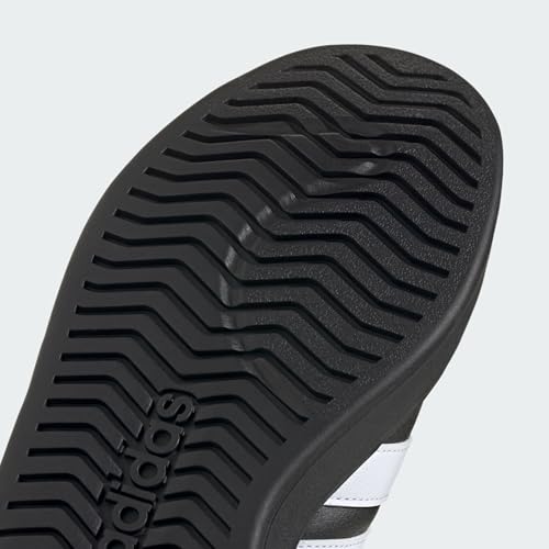 Detalle de adidas Uomo Streettalk Shoes – Core Black/Ftwr White/Matte Gold, 40 EU