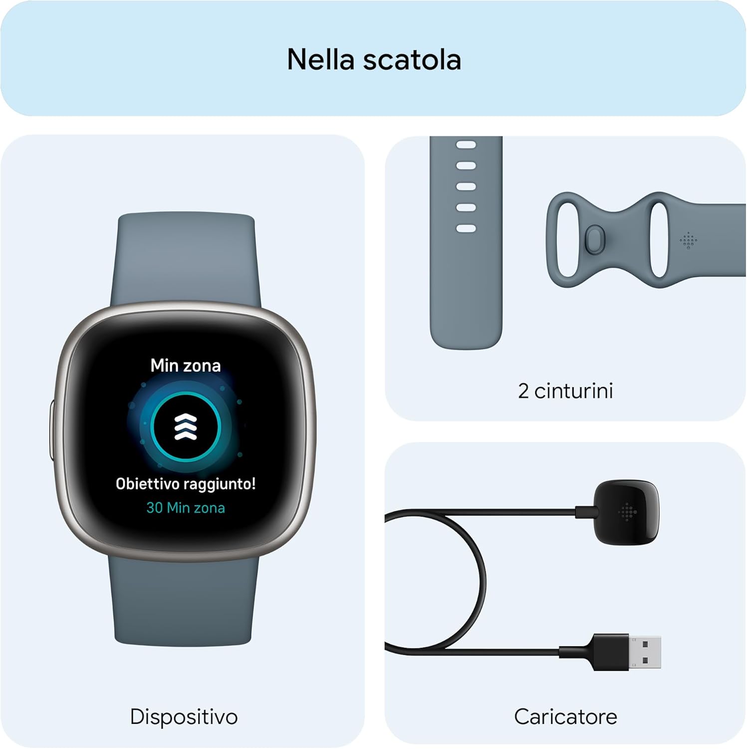 Thumbnail 6 de Fitbit Versa 4 fitness, GPS e batteria 6 giorni