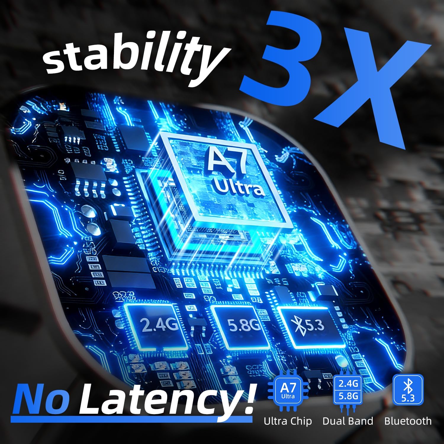 Thumbnail 2 de 2026 Upgraded Wireless CarPlay Adapter (UK) – convert wired CarPlay/Android Auto to wireless