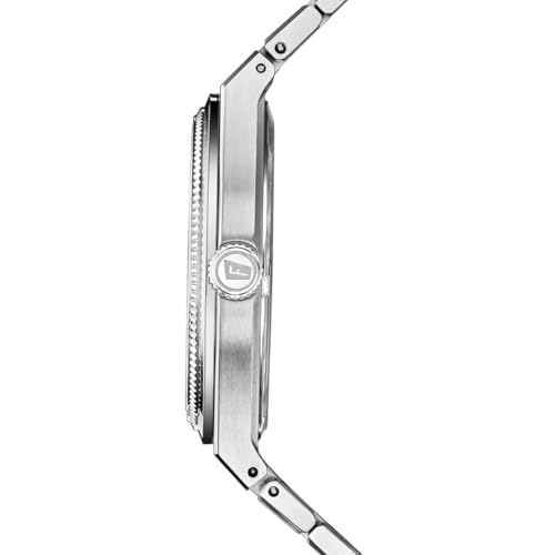 Detalle de Festina Swiss Made Montre Homme Analogique en Acier Inoxydable 316L Argenté