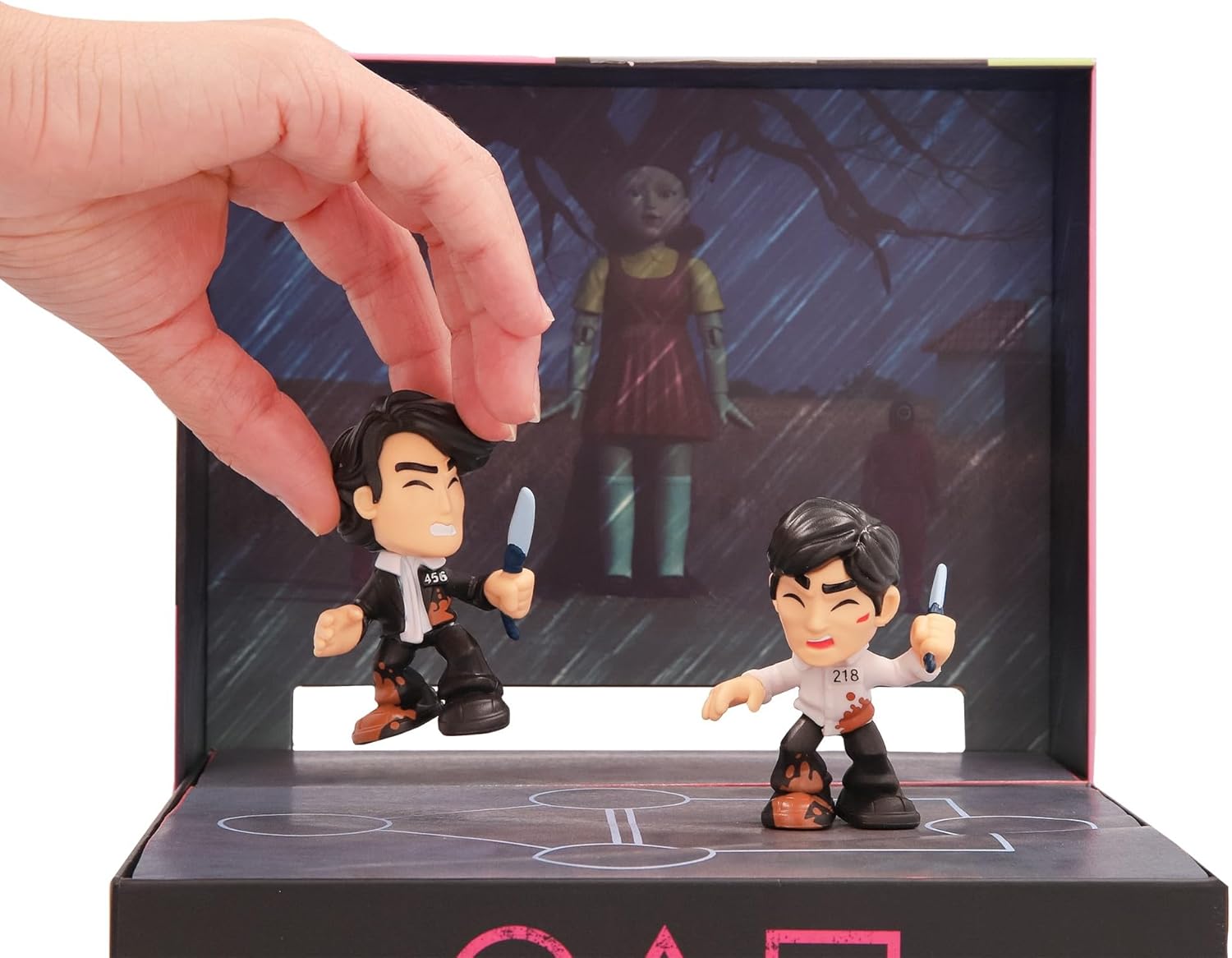 Thumbnail 5 de IMC Toys Squid Game Final Challenge – Zwei Figuren-Set zum Ausstellen und Spielen