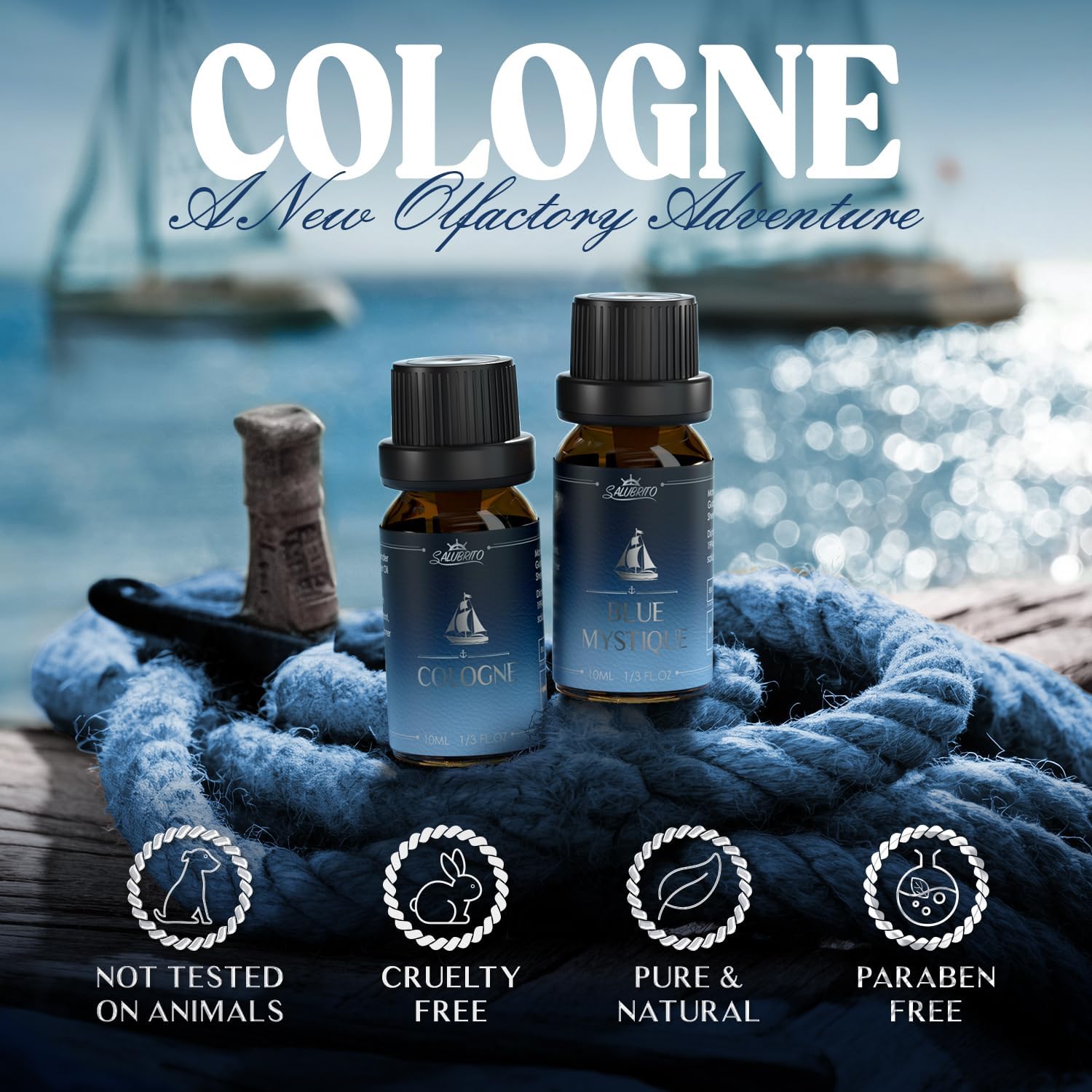 Thumbnail 1 de SALUBRITO Cologne Essential Oils Set 6x10ml
