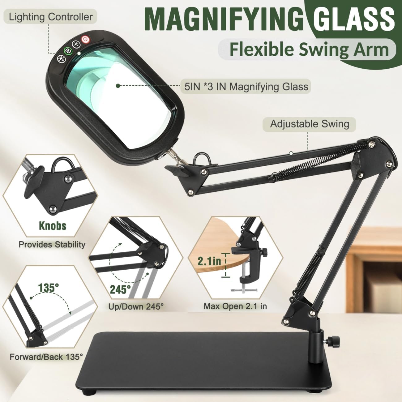 Thumbnail 6 de Veemagni 10X Rectangle Magnifier