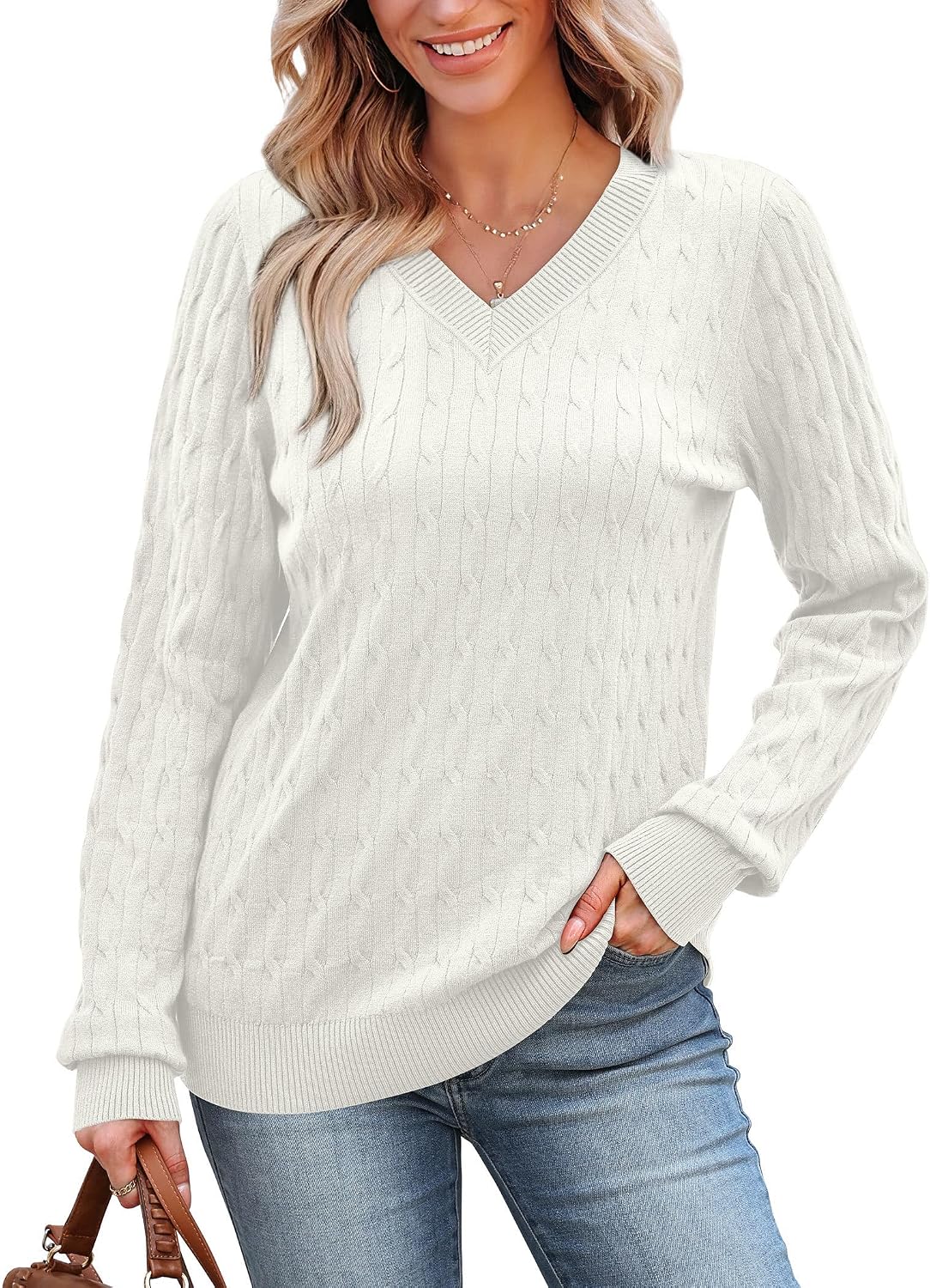 Thumbnail 2 de Sampeel Women's Sweater, V-Neck