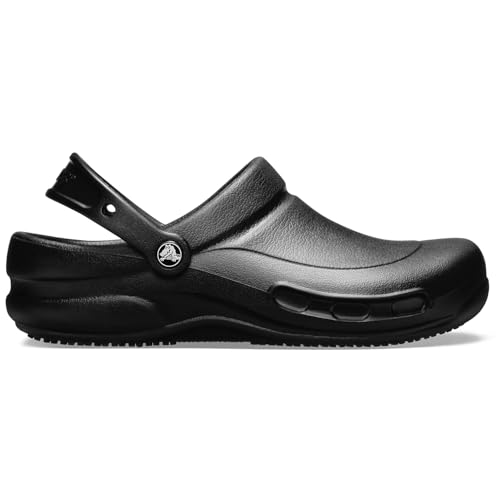 Detalle de Crocs Unisex Bistro Clogs – Black (5 UK Men / 6 UK Women)