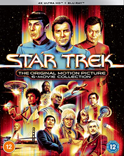 Detalle de Star Trek: The Original Motion Picture Collection (1–6) 4K UHD Blu-ray — Region A & B & C
