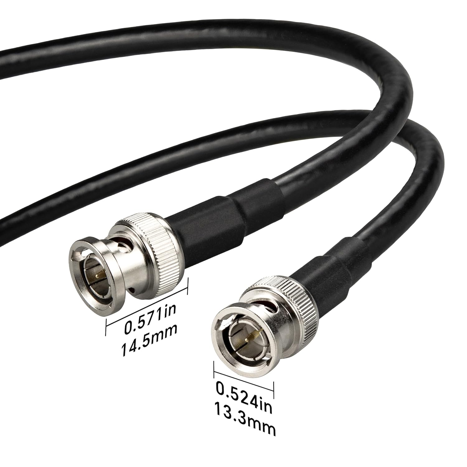 Thumbnail 1 de Boobrie 15M BNC SDI Cable 75 Ohm RG6: A practical 15-metre extension for CCTV and 3G-SDI setups