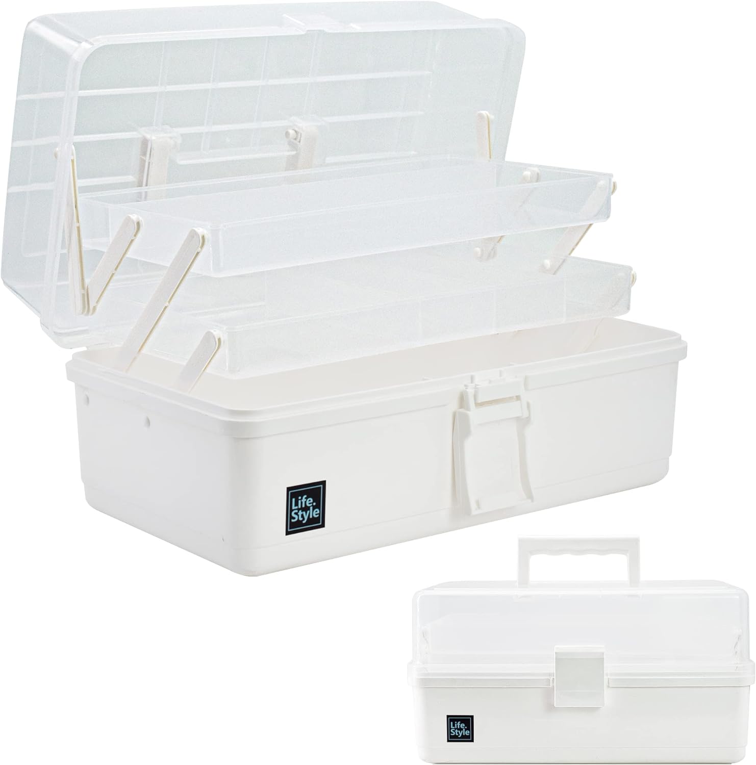 Thumbnail 6 de Creahaus 33 cm – 3-warstwowy organizer z przegródkami i 2 tacami