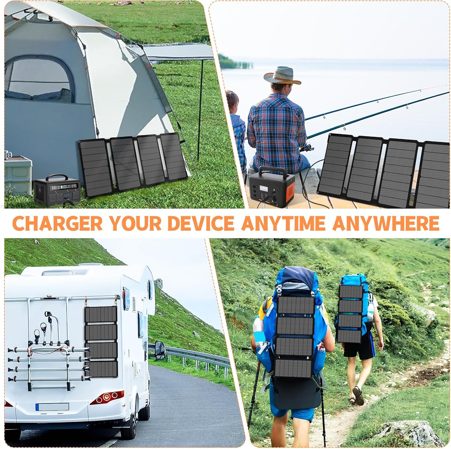 Thumbnail 5 de SOKIOVOLA 200W Portable Solar Panel Kit ☀