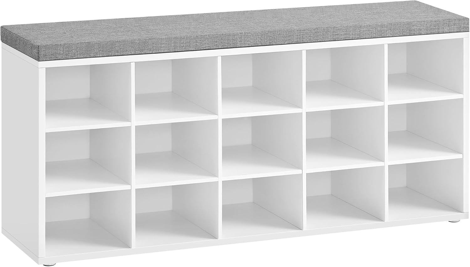 Detalle de VASAGLE Shoe Bench, 15 Compartments