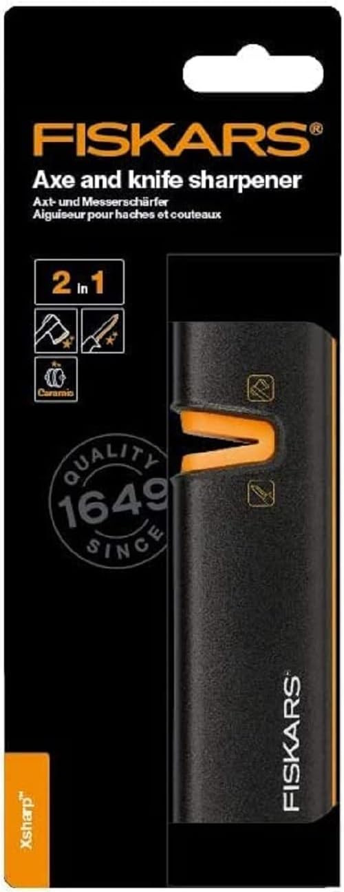 Thumbnail 6 de Fiskars Xsharp Axt- und Messerschärfer – Präzises Schärfen für linke und rechte Hand