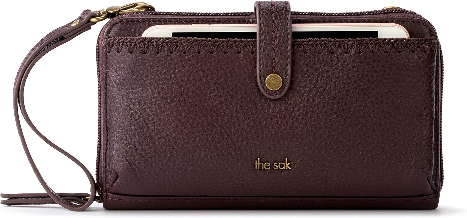 Detalle de The Sak Iris Smartphone Crossbody Purse with Card Slots and Detachable Straps