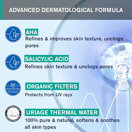 Detalle 2 de Uriage Hyseac Trattamento globale Anti-imperfezioni Colorato SPF30 – 3 in 1 per pelle grassa e acneica