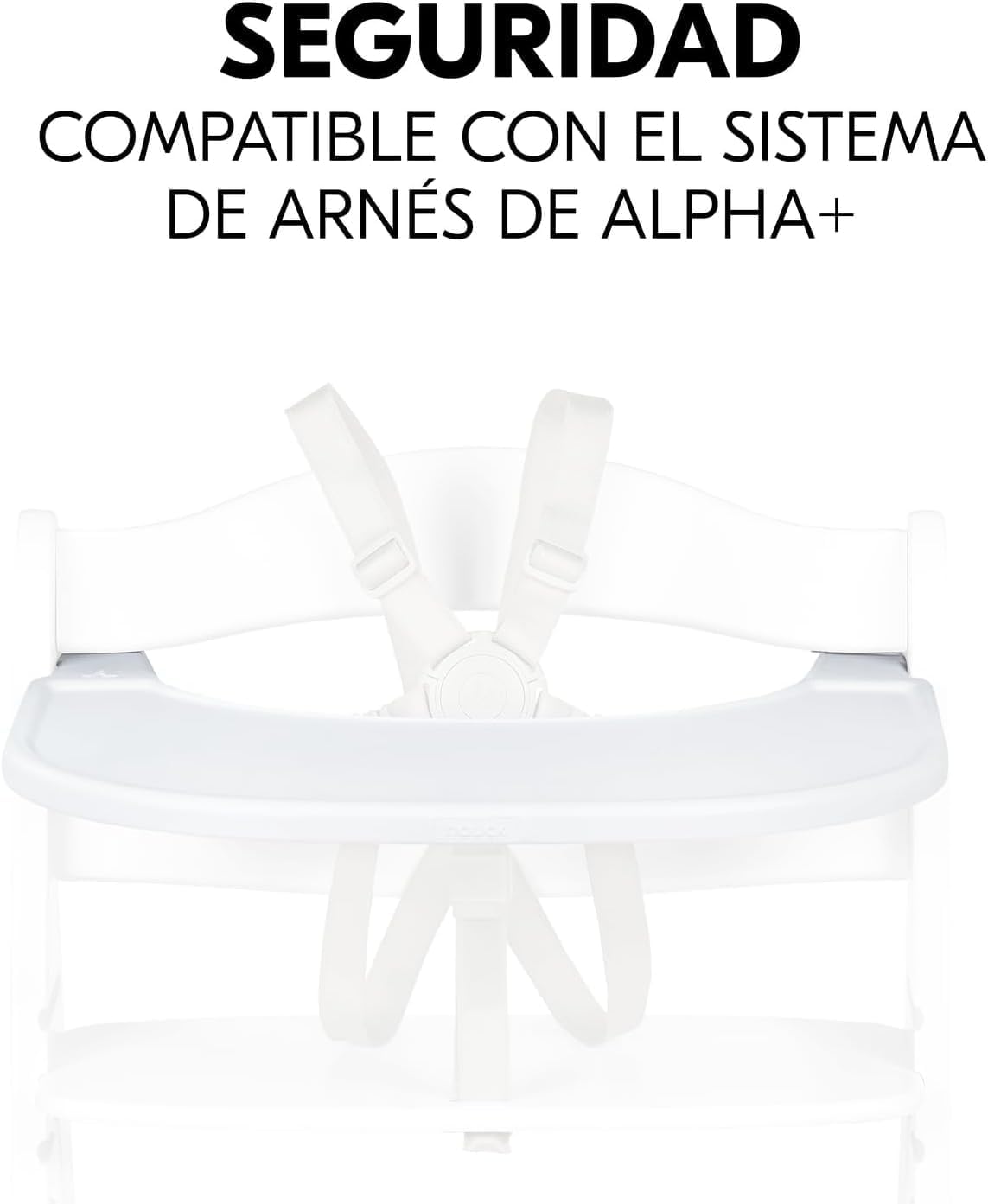 Detalle de hauck Alpha Click Tray White for Alpha+ Highchair