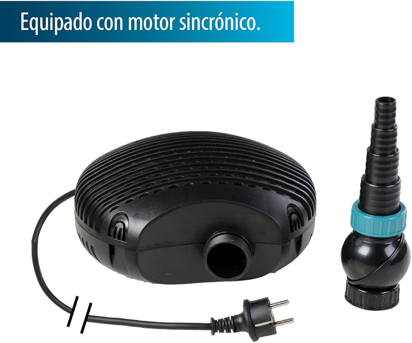 Thumbnail 2 de AquaForte EC-8000 bomba filtro 8 m³/h, 4 m de altura 💧