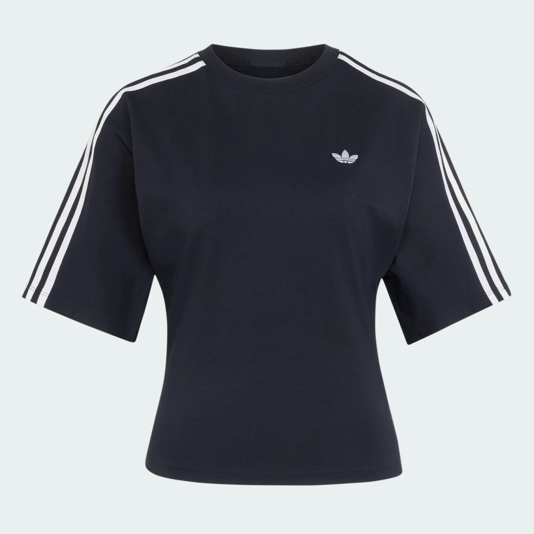 Detalle 2 de ADILENIUM 5.0 SLIM T-Shirt de Adidas — Camiseta negra de corte ajustado