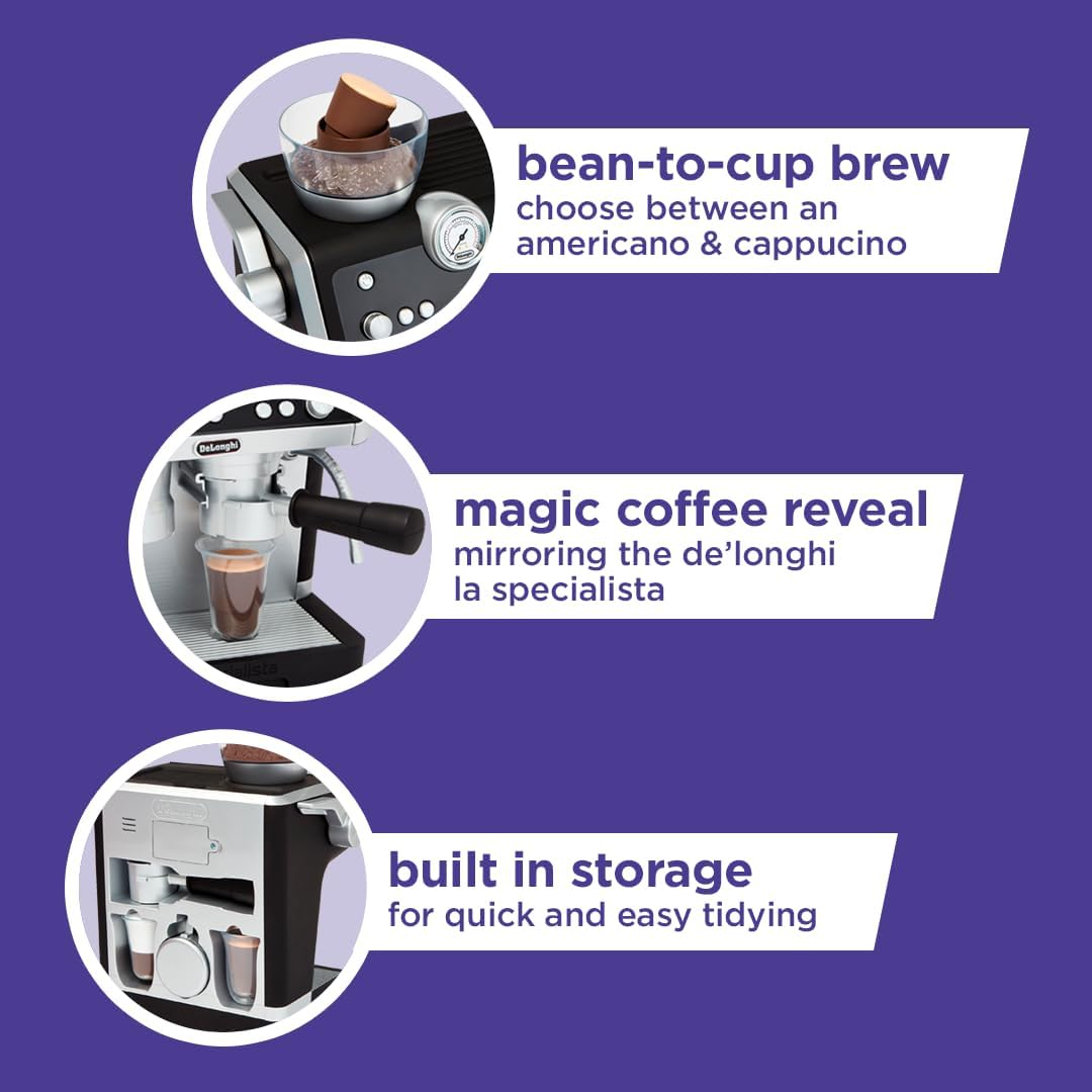 Detalle 2 de Casdon De'Longhi Barista Coffee Machine Toy