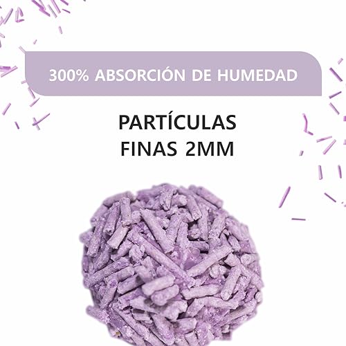 Thumbnail 6 de HAPPY MEOW Arena de Tofu para Gatos (18L/7,5Kg) – Natural, Biodegradable y con Lavanda