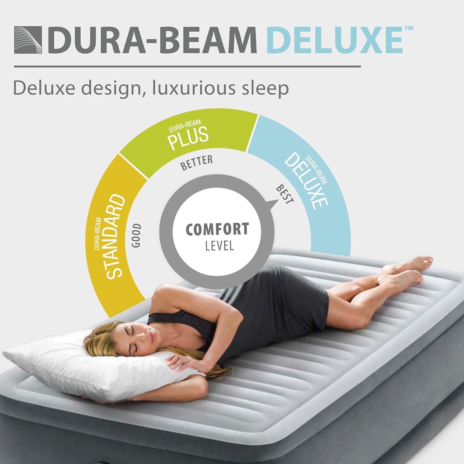 Detalle de Intex Twin Air Mattress, 18in height