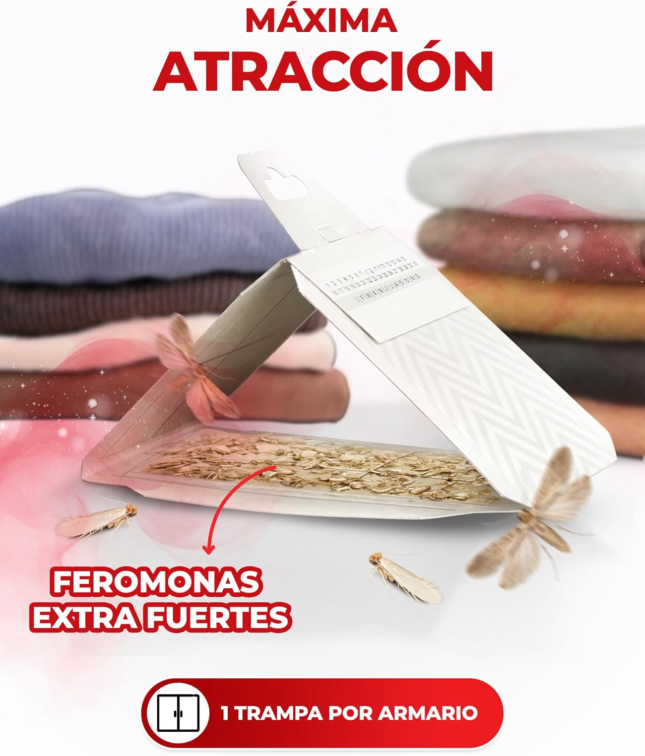 Detalle de PIC Trampa para polillas de la ropa