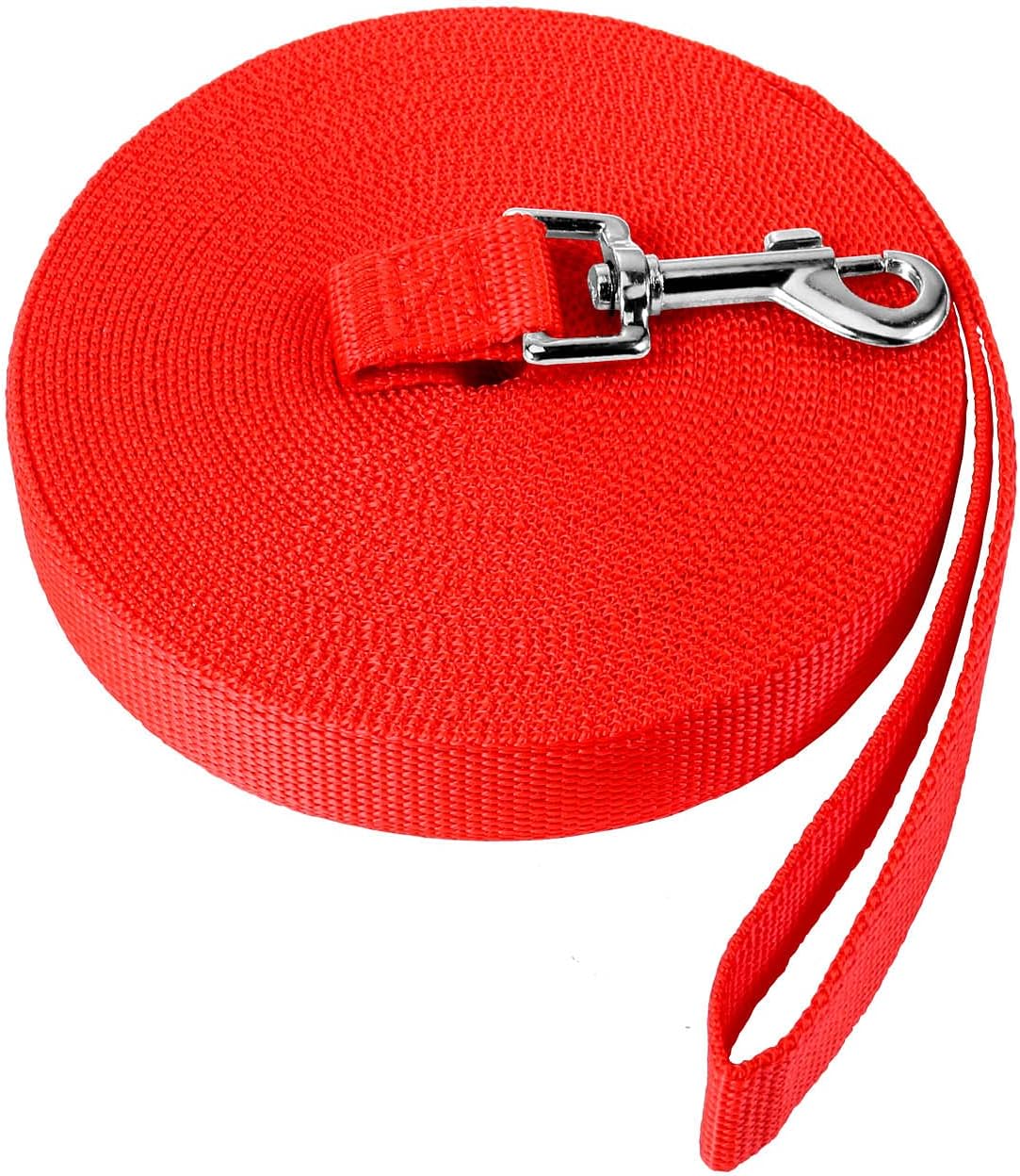 Thumbnail 6 de NavoX laisse de dressage pour chien longue en nylon solide, 5 m (orange)
