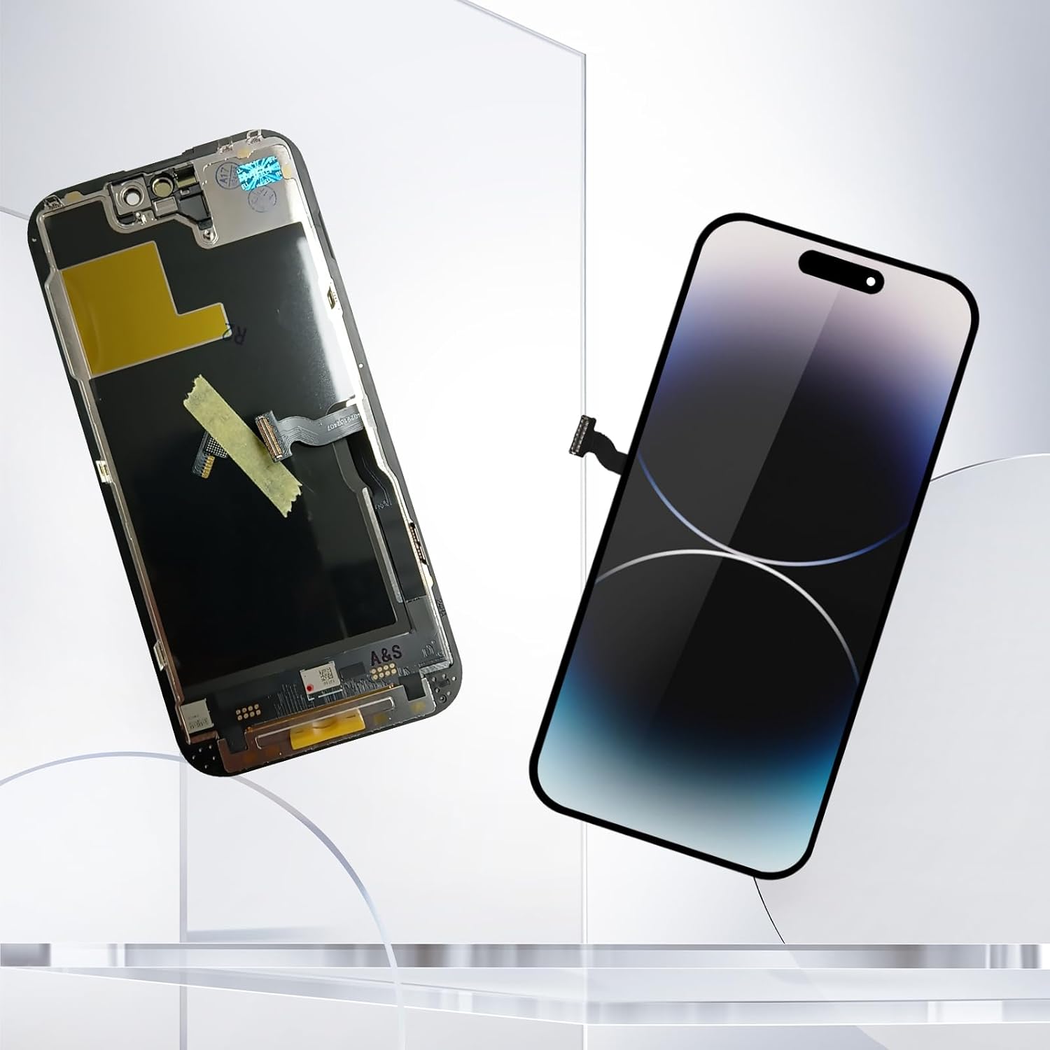 Thumbnail 5 de Écran de remplacement DIGI4U pour iPhone 14 Pro (FHD LCD True Tone) avec kit de réparation