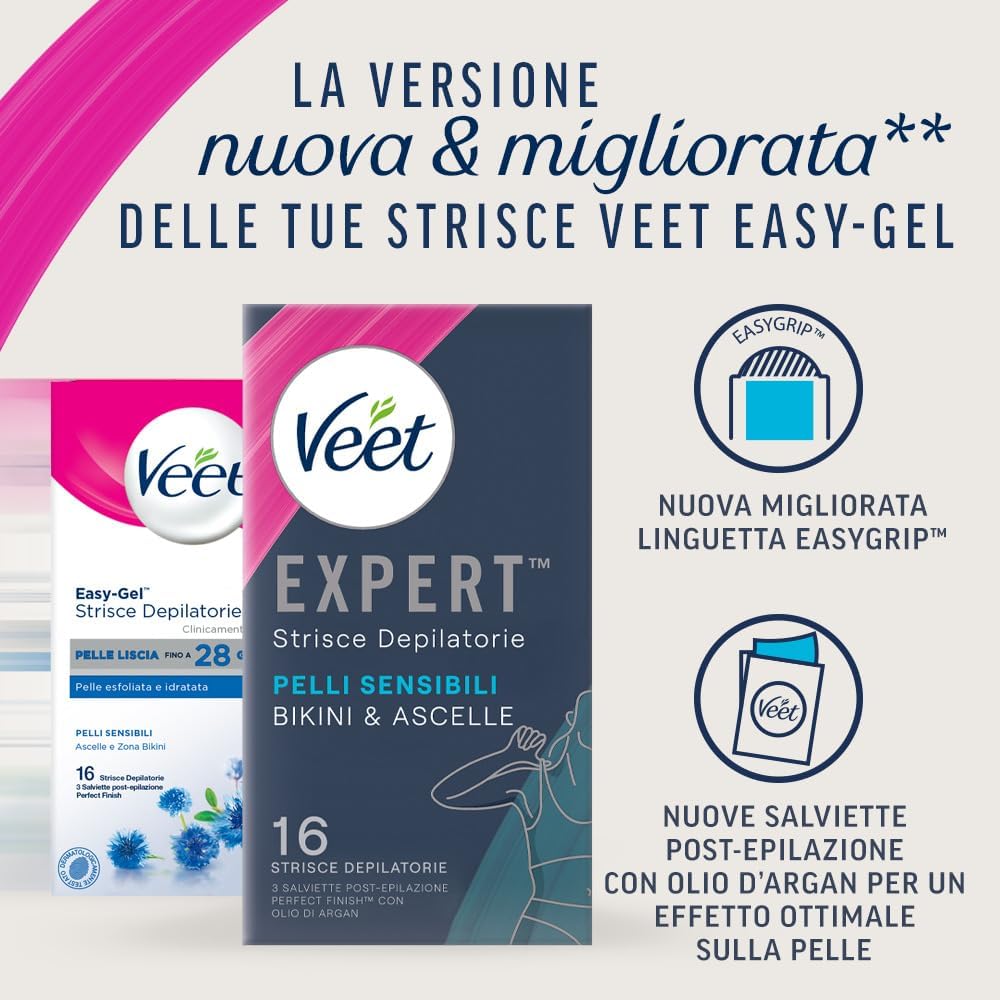 Thumbnail 6 de Veet Expert Strisce Ascelle e Bikini 3 confezioni