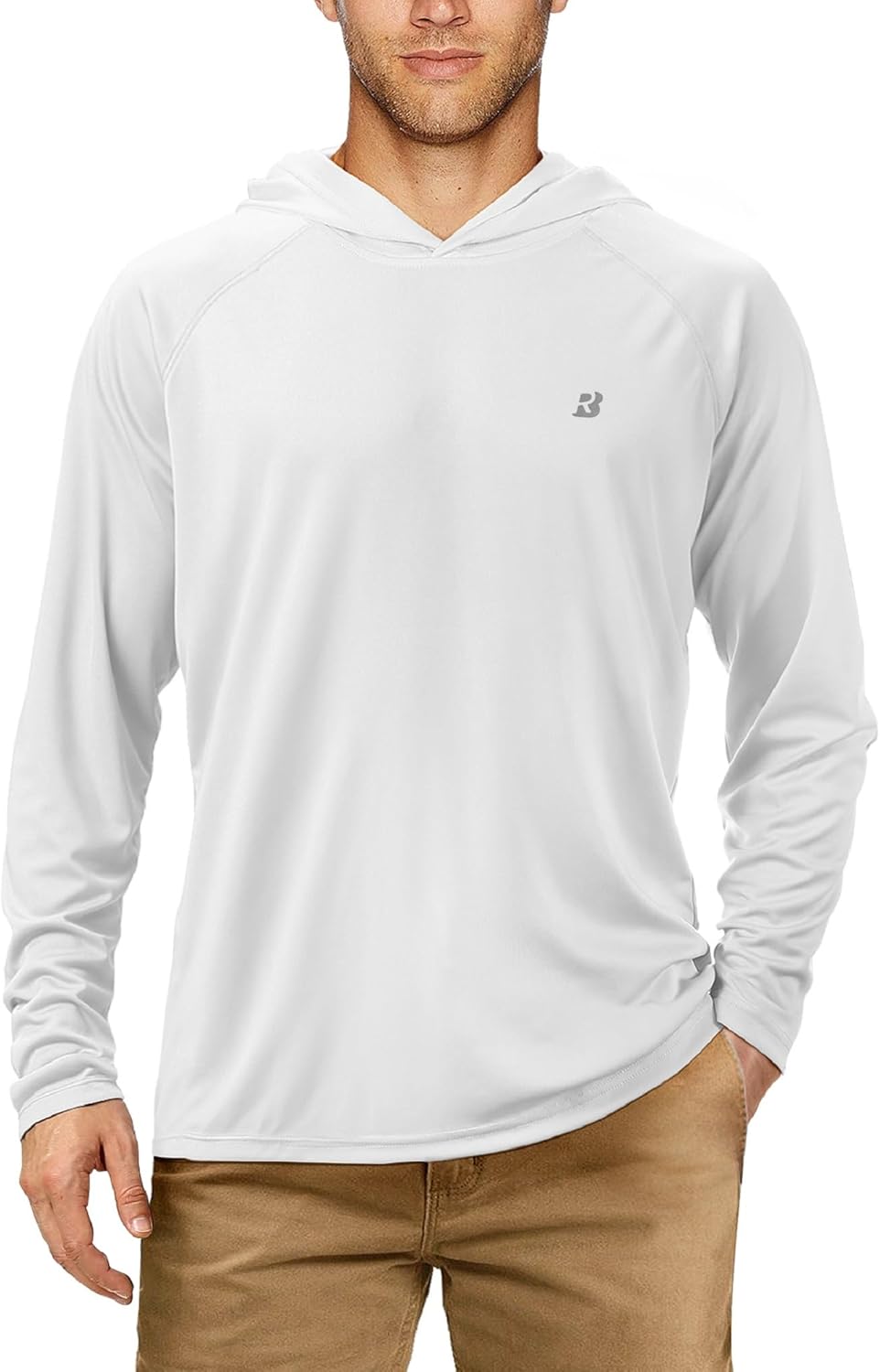 Thumbnail 6 de Roadbox Men's Sun Protection Swim Hoodie Long Sleeve: Quick Dry, Lightweight UV Top for Outdoor Sports