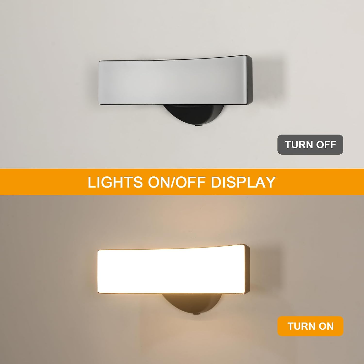 Detalle de Comely lampada da parete esterna, nero, LED 17W, IP65, 3000K – luce calda per giardino e ingresso