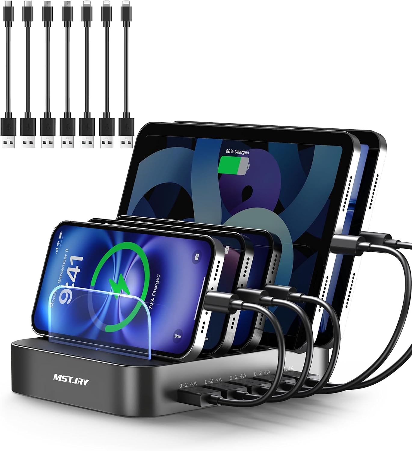 Thumbnail 6 de MSTJRY Charging Station 5-Port USB-A Dock