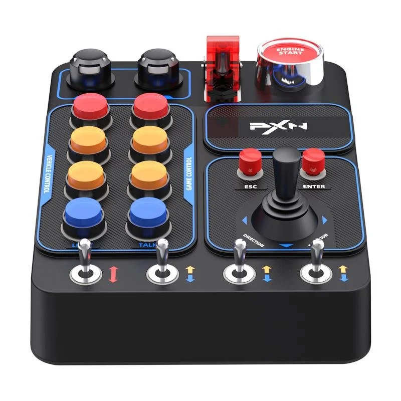 Thumbnail 3 de Panel de Botones PXN CB1 para Simracing: 30 botones programables RGB
