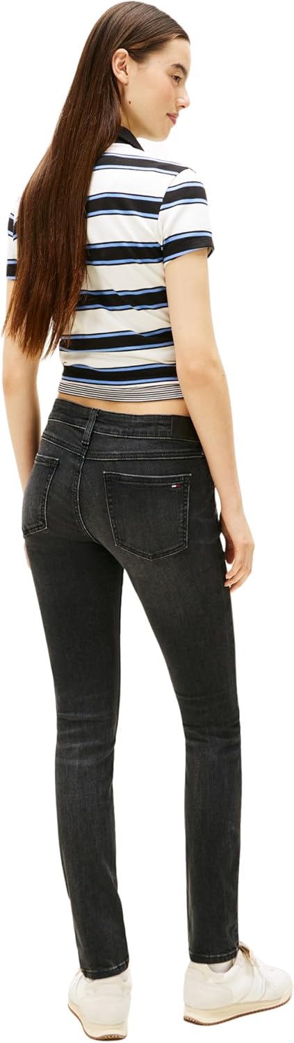 Detalle 2 de Tommy Jeans Très Mince Femme — authentique et durable, confort et style