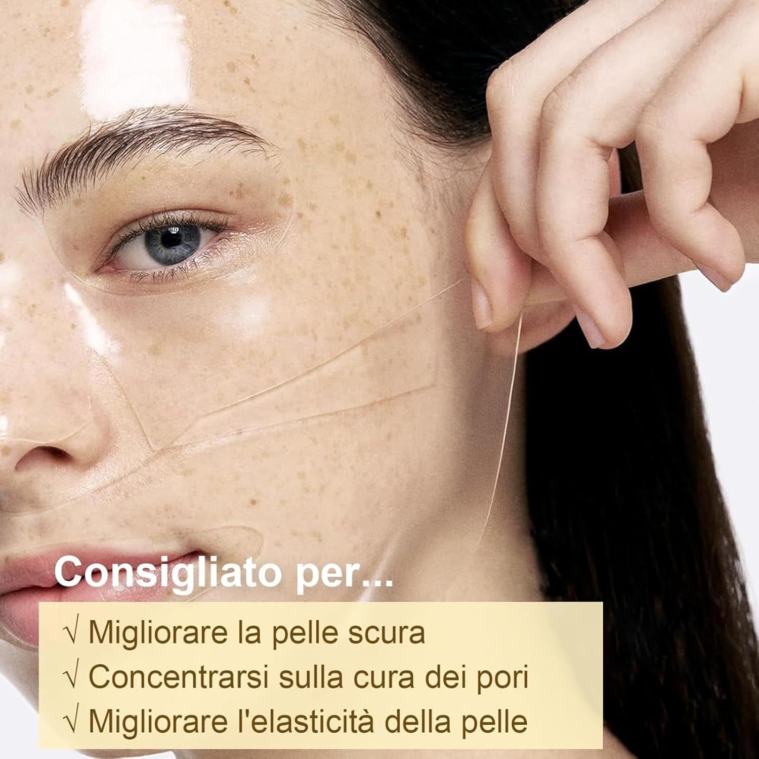 Thumbnail 6 de Maschera al Collagene Viso Viso Mask Viso Mask Idratazione e pori 6 pezzi