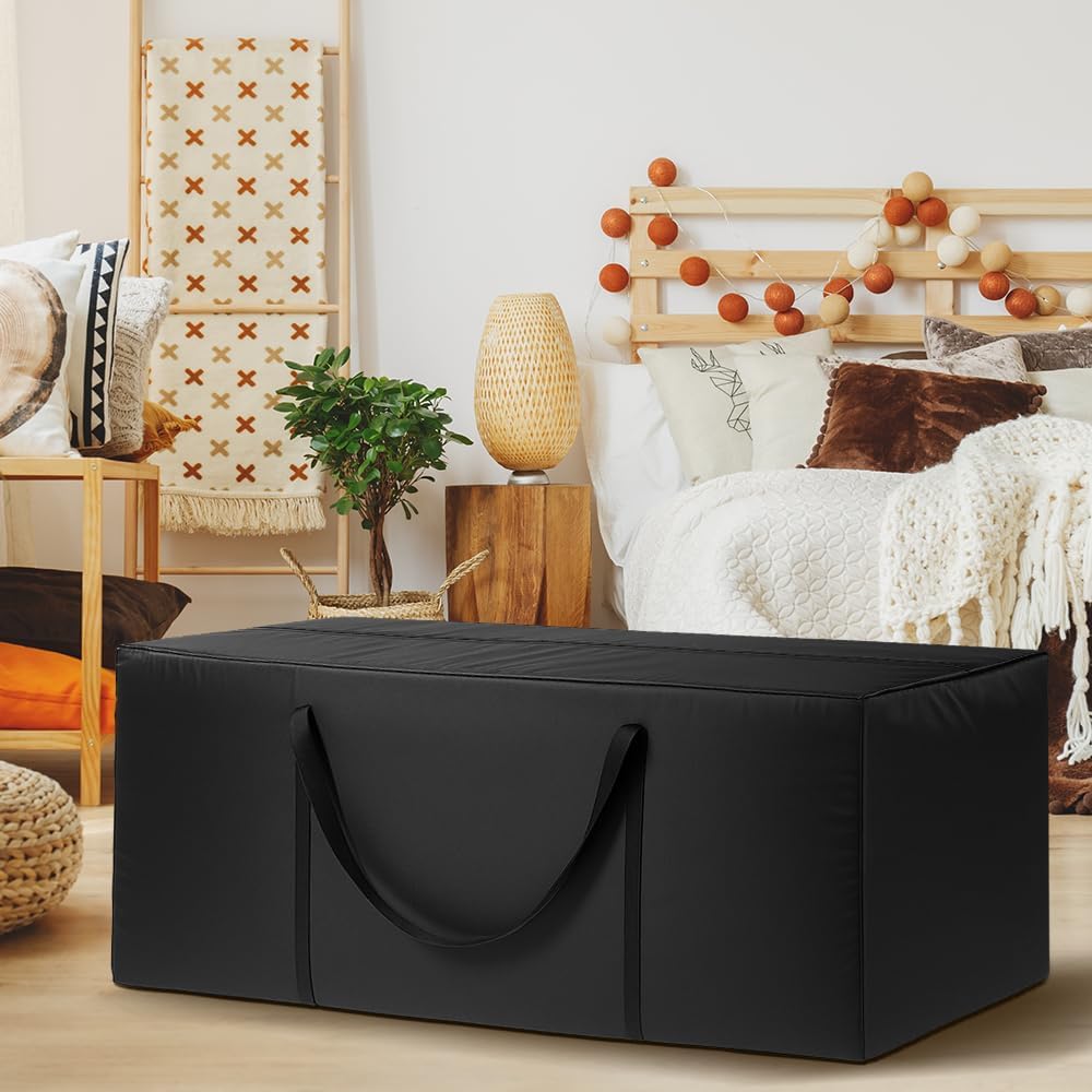 Thumbnail 6 de Donken Auflagentasche für Gartenpolster – Oxford 210D Aufbewahrung mit Tragegriff, 200 x 60 x 75 cm (bis 900 l)