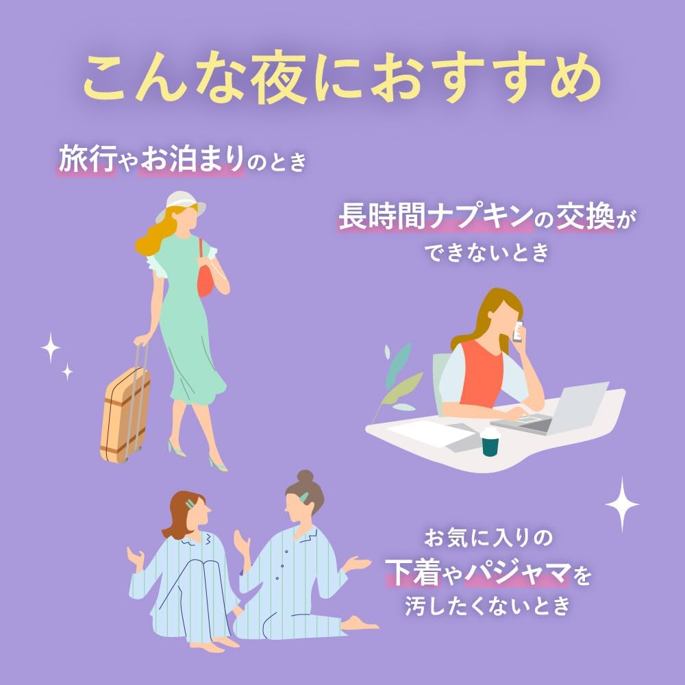 Thumbnail 5 de ロリエ 2024090235003 朝までブロック 安心ショーツ コットン 15コ入り