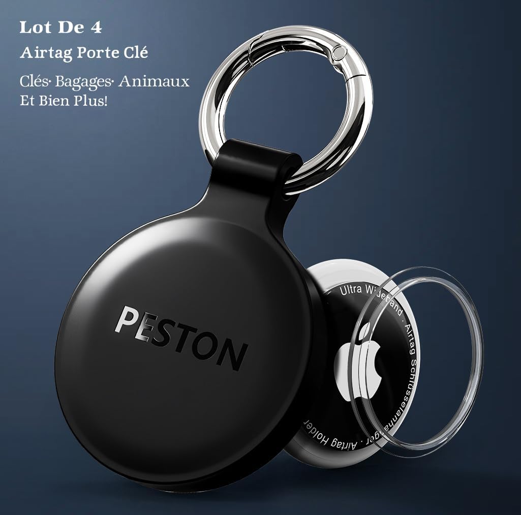 Thumbnail 5 de PESTON Étuis AirTag IP67 lot de 4