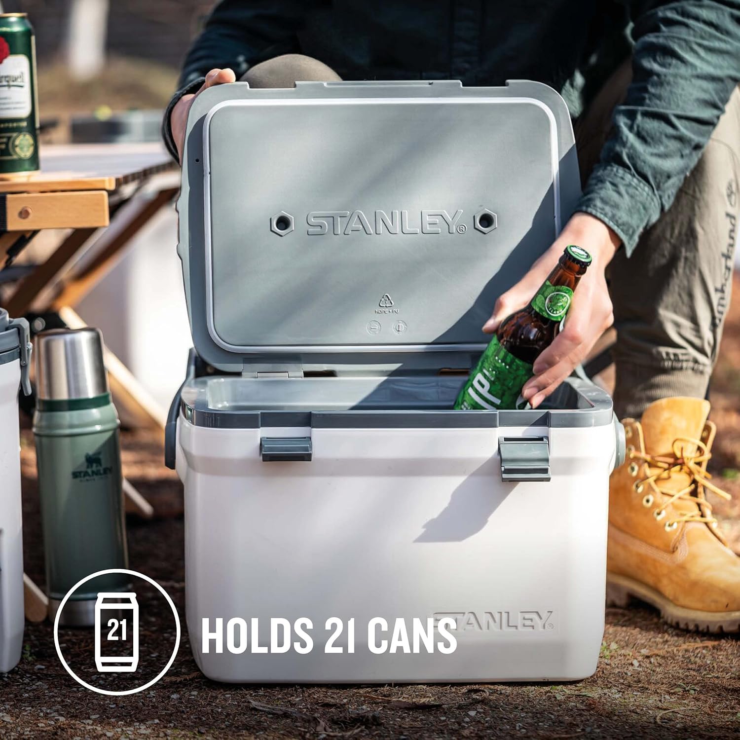 Thumbnail 6 de STANLEY 1913 Adventure Outdoor Cooler: frigo portatile robusto, doppia parete e senza BPA