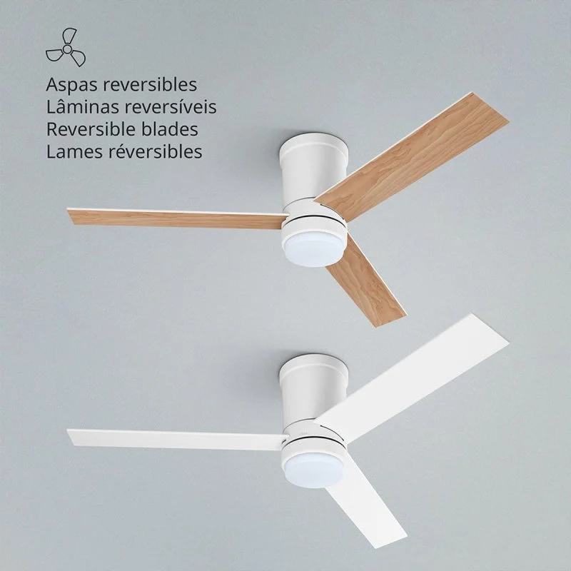 Detalle de Ufesa Katmandú: Ventilador de Techo con Luz y Mando, 132 cm, 40 W