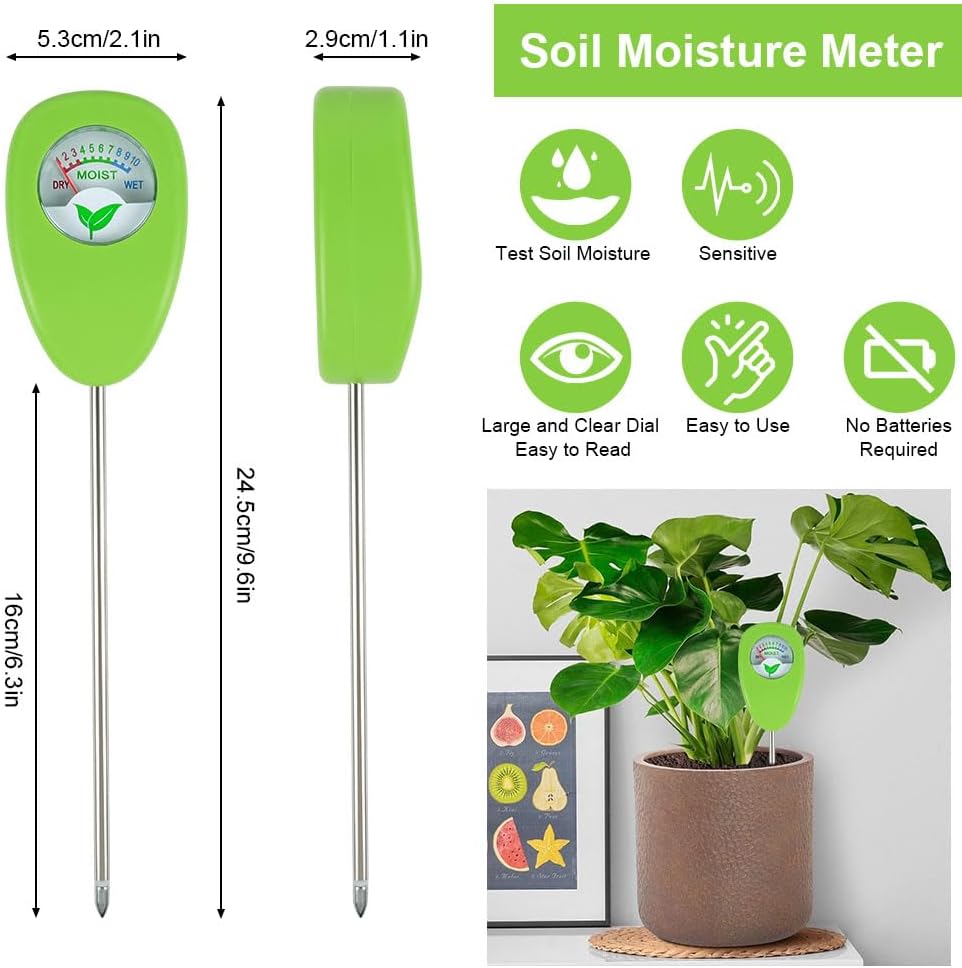 Thumbnail 5 de ANOMM bodemvochtigheidsmeter met 16 cm sonde en afleesbare wijzerplaat