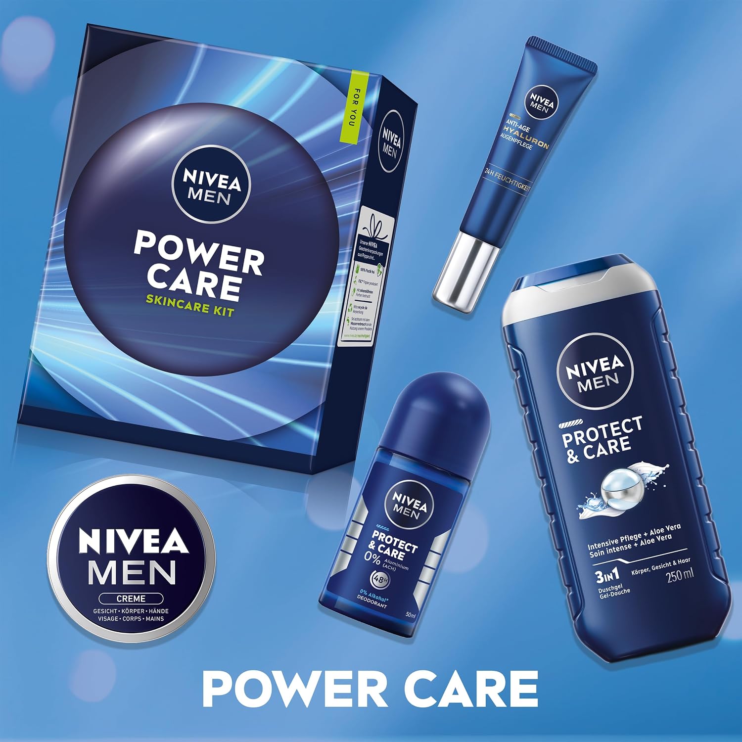 Thumbnail 4 de NIVEA MEN Power Care Geschenkset – Pflegebox 250 ml 💼