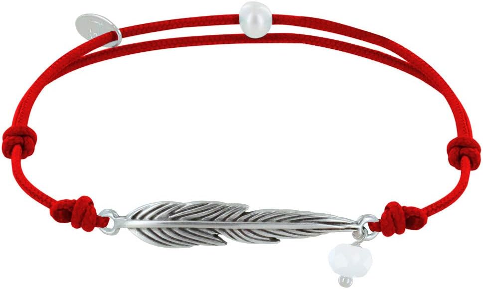 Thumbnail 4 de Bracciale Les Poulettes Bijoux in ottone argentato e perle sfaccettate