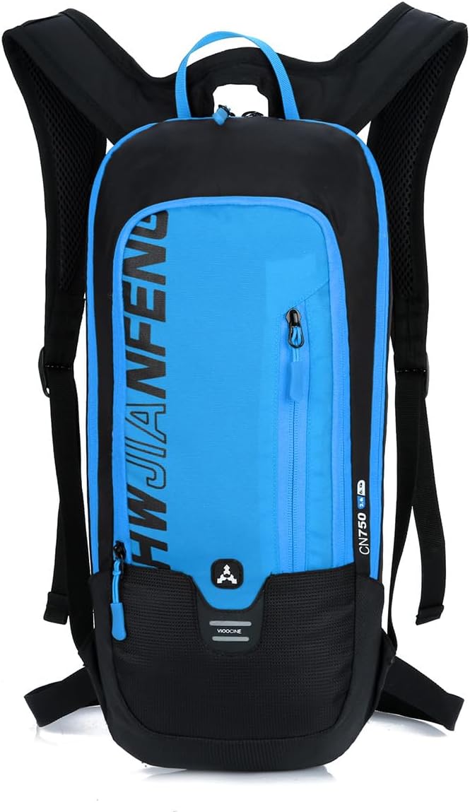 Detalle de WINDCHASER Kleiner Fahrradrucksack mit Trinksystem – wasserdicht, ultraleicht, für Bike, Lauf- und Outdoor-Einsätze